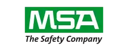 MSA logo featuring bold white lettering on a green background, representing safety equipment and personal protective solutions for industrial and emergency response professionals.